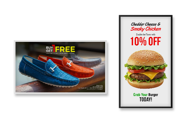 31.5 Inch Wall-Mounted Display